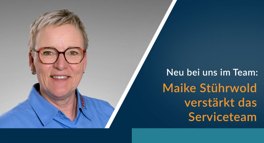 Maike Stührwold verstärkt das Serviceteam